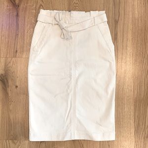 NWT Banana Republic Khaki High Waist Pencil Skirt